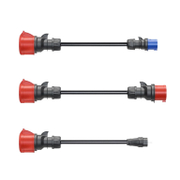 Адаптор go-e Charger за зарядна станция комплект  11 000 W, 16 A, Индустриален евро CEE 16 A трифазен, Индустриален евро CEE 16 A монофазен, Шуко - product - 028 EVP 131