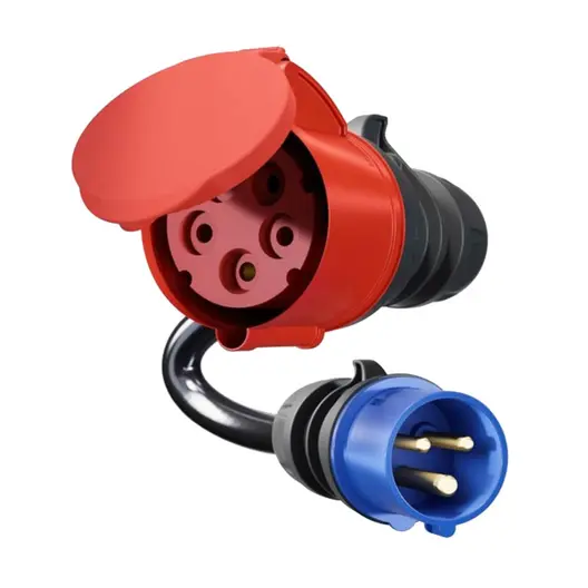 Адаптор за зарадна станция go-e Charger  3700 W, 16 A, Индустриален евро CEE 16 A монофазен, CH-04-31