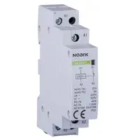 Контактор Noark модулен автоматичен  1 NC + 1 NO, 230 V, 25 A, Ex9CH25