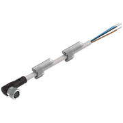 Съединителен кабел за датчици Festo за налягане, дебит, оптични и други  0-60 V, сив, 2.5 м, NEBU-M8W3-K-2.5-LE3 - product - 028 FSL 111