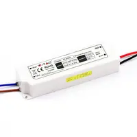 Трансформатор V-TAC за LED ленти влагозащитен  30 W, 12 DC V, 220 AC V, 67 IP