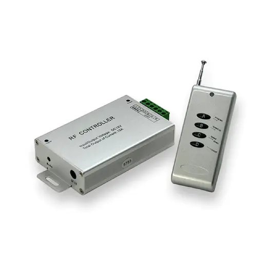 Контролер за LED ленти V-TAC с дистанционно управление  144 W, 12/24 V, VT-4083