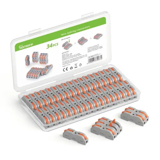 Разклонителна клема TE комплект 34 бр.  250 V, 32 A, комплект 34 бр., Simel EP95-13