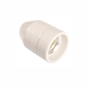 Фасунга Elprom-Elin за стандартна лампа висяща порцеланова E40, бяла - product - 028 KOD 248