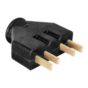 Щепсел промишлен Elprom-Elin бакелитов  25 A, 400 V, 3P+N, черен - product - 028 KOD 294