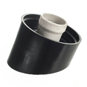 Основа на лампа Technil тип глобус наклонена с фасунга  230 V, E27, черна - product - 028 KOD 335