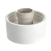 Основа на лампа Technil тип глобус с фасунга, права  230 V, E27, бяла - product - 028 KOD 337