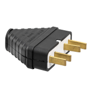 Щепсел промишлен Atra гумиран  25 A, 400 V, 3P+N, черен - product - 028 KOD3961