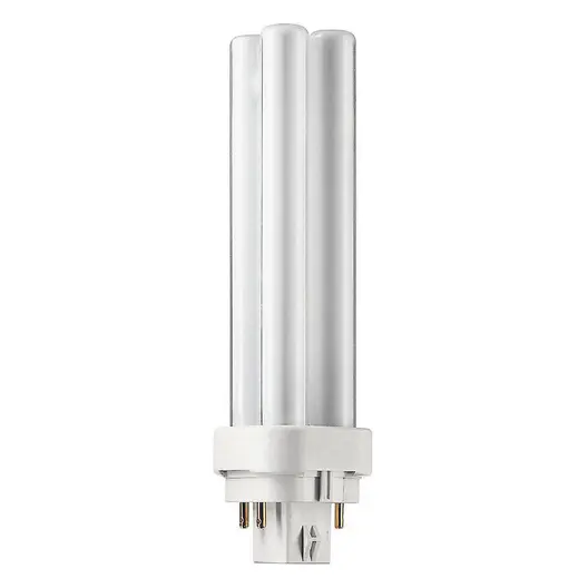 Луминeсцентна лампа Philips тръбна PL G24Q-1 енергоспестяваща  13 W, 4000 K, 230 V, Master