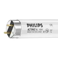 Луминесцентна пура Philips тръбна UV за инсектициди  15 W, 444.5 мм, 230 V, Actinic BL