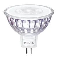 LED крушка Philips Gx5.3 топло бяла  5.8 W, 3000 K, 12 V, Master Value MR16
