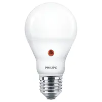 LED крушка Philips E27 топло бяла със сензор  7.5 W, 2700 K, 230 V, LED D2D