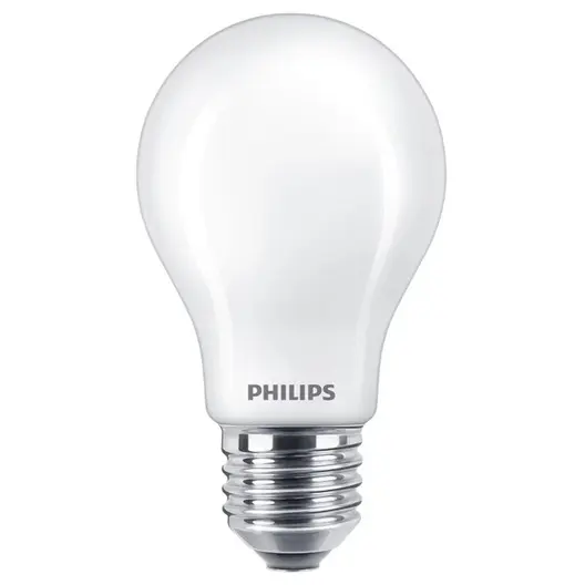 LED крушка Philips E27 неутрално бяла  7.8 W, ф 60х104 мм, 4000 K, 230 V, MAS VLE LEDBulb D FRG