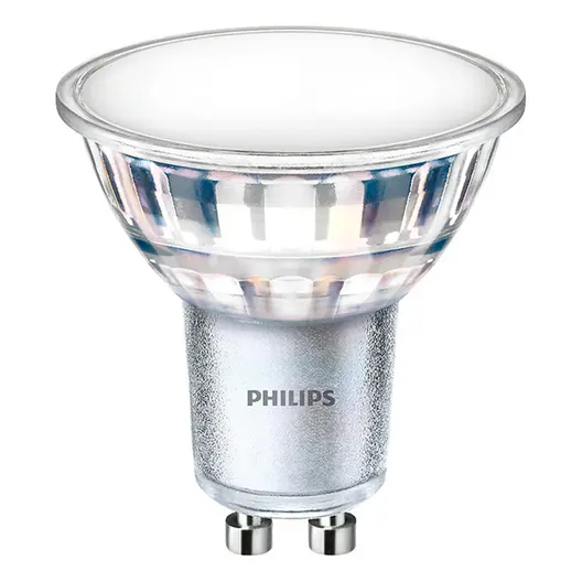 LED крушка Philips GU10 топло бяла  5 W, 3000 K, 220 V, CorePro LED spot MV