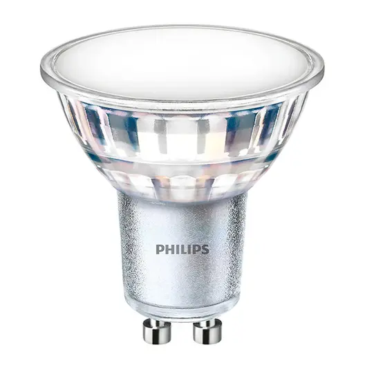 LED крушка Philips GU10 студено бяла  5 W, 6500 K, 230 V, CorePro LED spot MV