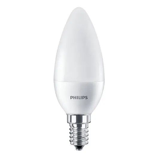 LED крушка Philips E14 неутрално бяла  7 W, 4000 K, 230 V, CorePro LED candle