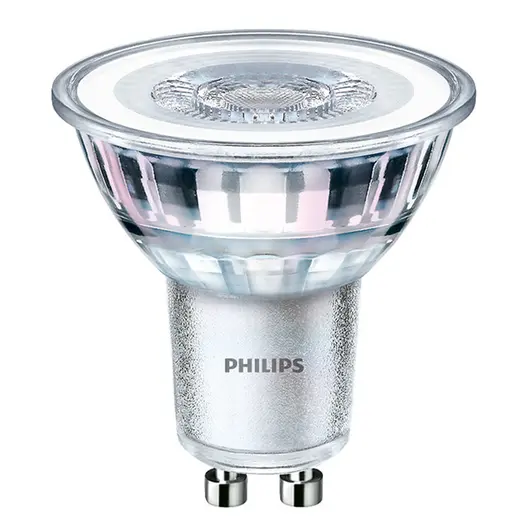 LED крушка Philips GU10 неутрално бяла  3.5 W, 4000 K, 220 V, CorePro LED spot MV