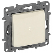 Бойлерно табло Legrand скрит монтаж  85х85х40 мм, 10 A, 1 модул, крем, скрит монтаж, Niloe - product - 028 LGR5283