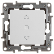 Електрически ключ за управление на щори Legrand скрит монтаж  6 A, бял, Niloe - product - 028 LGR5803