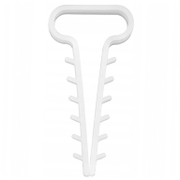 Скоба за монтаж на кабели Elektro-Plast тип фиба  3х4 мм2, бял, 100 бр./опак., USMP-5 - product - 028 LGR6062