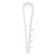 Скоба за монтаж на кабели Elektro-Plast тип фиба  ф 6 мм, бял, 100 бр./опак., USMO-6 - product - 028 LGR6063