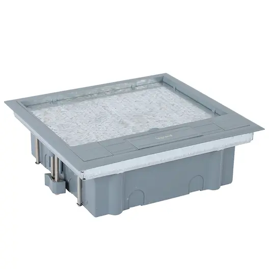 Конзолна кутия Legrand за електроинсталации  скрит монтаж, 225x245 мм, сива, Ecobox