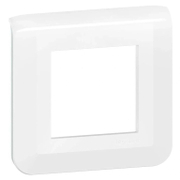 Декоративна рамка Legrand за ключове и контакти един модул  бяла, 82х82 мм, Mosaic - product - 028 LGR6113