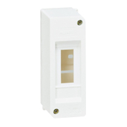 Табло електроразпределително Legrand апартаментно за открит монтаж  130x50x65 мм, 20 IP, бяло, 2 модула - product - 028 LGR 216