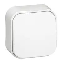 Електрически девиаторен ключ Legrand открит монтаж  10 A, бял, сх. 6, Forix