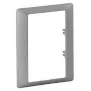 Декоративна рамка Legrand за ключове и контакти един модул  алуминий, 154x86 мм, Valena Life - product - 028 LGR3230