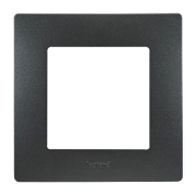 Декоративна рамка Legrand за ключове и контакти един модул  бронз, 86х86x10.2 мм, Niloe - product - 028 LGR3432