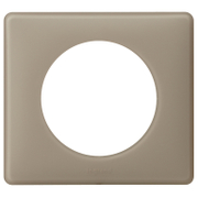 Декоративна рамка Legrand за ключове и контакти един модул  пясъчен камък, 90х82x8.5 мм, Celiane - product - 028 LGR3444