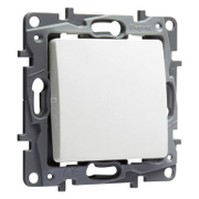 Електрически кръстат ключ Legrand скрит монтаж с монтажна рамка  10 A, бял, сх. 7, Niloe - product - 028 LGR3455