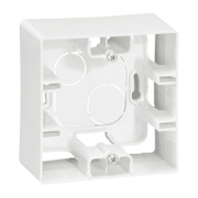 Конзолна кутия Legrand за електроинсталации  открит монтаж, 88.5x88.5x40 мм, 21 IP, бяла, Niloe - product - 028 LGR3588