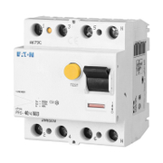 Дефектнотокова защита Eaton 4P тип AC  25 A, 30 mA, 6 kA, PF6-25/4/003 - product - 028 LMA2030