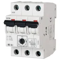 Прекъсвач моторен Eaton с термомагнитна защита триполюсен  3P, 25-40 А, 400 V, Z-MS-40/3