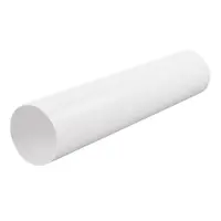 Въздуховод Haco PVC кръгъл за вентилационна система ф 154x500 мм, бял, V