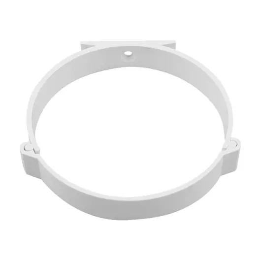 Скоба за въздуховод Haco PVC за монтаж  ф 100 мм, бяла, UMO