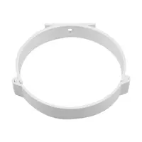 Скоба за въздуховод Haco PVC за монтаж  ф 154 мм, бяла, UMO