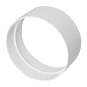 Съединител Haco PVC кръгъл за въздуховод ф 154 мм, бял, CVO - product - 028 MCI 113