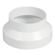 Преход Haco за PVC въздуховод  125/158 мм, бял, RP - product - 028 MCI 125