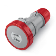 Електрически промишлен контакт Scame трифазен противовлажен мобилен  3P+E, 32 A, 67 IP, червен, Optima - product - 028 MRM4353