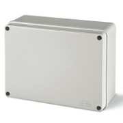 Разклонителна кутия Scame PVC, противовлажна  открит монтаж, 190x140x70 мм, 56 IP, сива, Scabox - product - 028 MRM6091