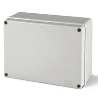 Разклонителна кутия Scame PVC, противовлажна  открит монтаж, 190x140x70 мм, 56 IP, сива, Scabox