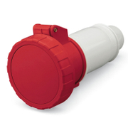 Електрически промишлен контакт Scame трифазен противовлажен мобилен  3P+N+E, 16 A, 67 IP, червен, Eureka - product - 028 MRM 820