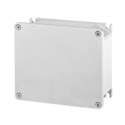 Разклонителна кутия Scame алуминиева, противовлажна  открит монтаж, 166x142x64 мм, 66 IP, сива, Alubox - product - 028 MRM1121
