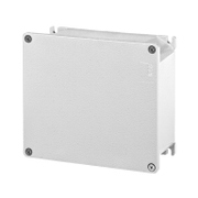 Разклонителна кутия Scame алуминиева, противовлажна  открит монтаж, 192x168x80 мм, 66 IP, сива, Alubox - product - 028 MRM1122