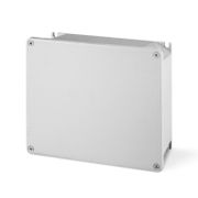 Разклонителна кутия Scame алуминиева, противовлажна  открит монтаж, 253x217x93 мм, 66 IP, сива, Alubox - product - 028 MRM1123