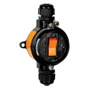 Електрически взривозащитен ключ Palazzoli открит монтаж  16/10 A, черен, сх. 6, Rondo - product - 028 MRM1297