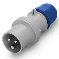 Щепсел промишлен Scame монофазен мобилен  32 A, 230 V, 2P+E, син, Optima